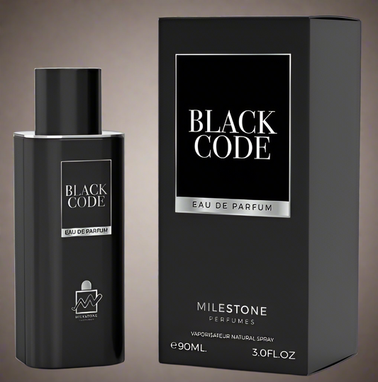 Milestone Black Code 90ml Eau De Parfum